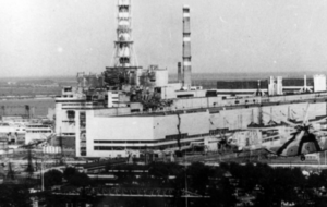 Чернобыльская АЭС 35 лет назад, в год трагедии