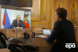 Путін у розмові з Макроном заявив, що Києву треба вести діалог із Донецьком і Луганськом