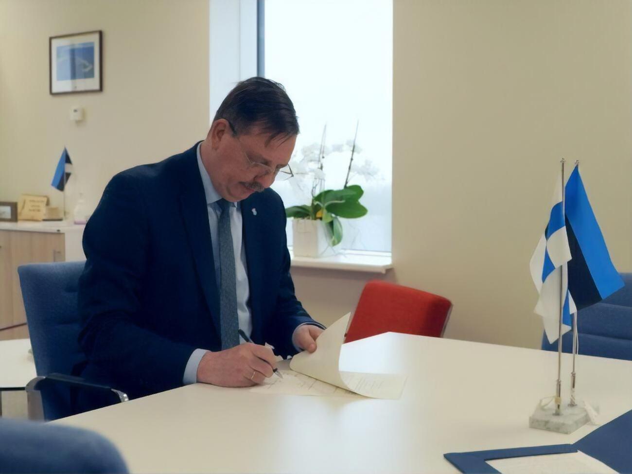 Эстония и Финляндия хотят привлечь софинансирование ЕС к проекту туннеля, отметил Аас