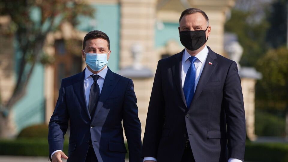 Дуда приїжджав в Україну в жовтні 2020 року
