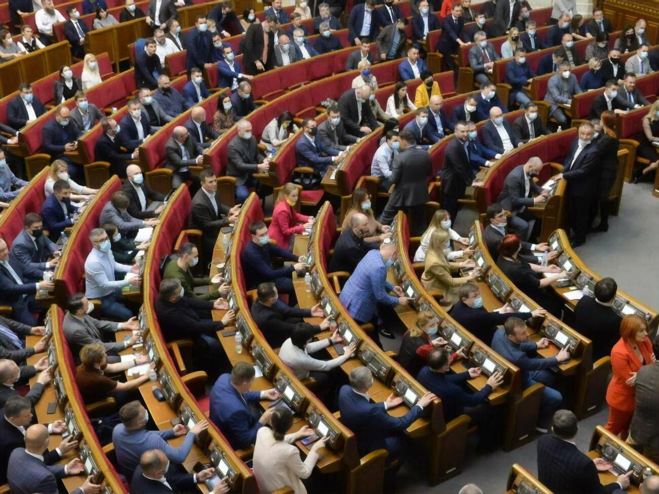 Закон підтримав 321 нардеп