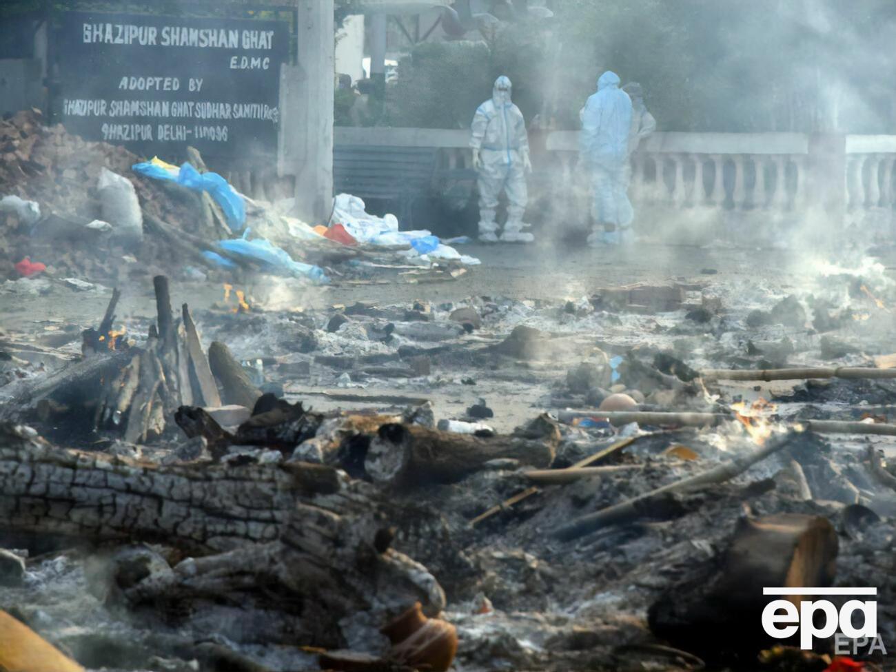 В Індії за час пандемії померло понад 200 тис. людей