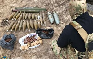 Тайники заложили летом 2014 года