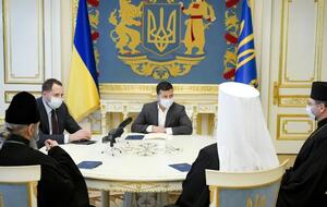 Главы украинских церквей на встрече с Зеленским отметили, что поддерживают вакцинацию от коронавируса