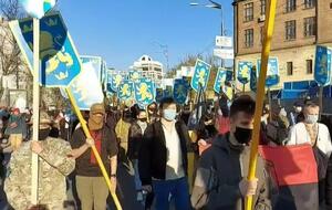 Марш на честь дивізії СС "Галичина" викликав реакцію в соцмережах