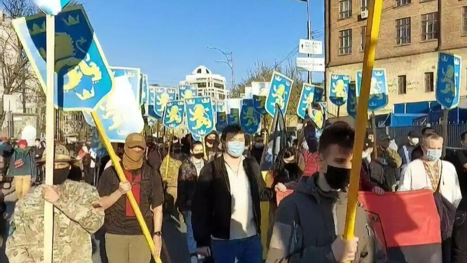 Марш на честь дивізії СС "Галичина" викликав реакцію в соцмережах