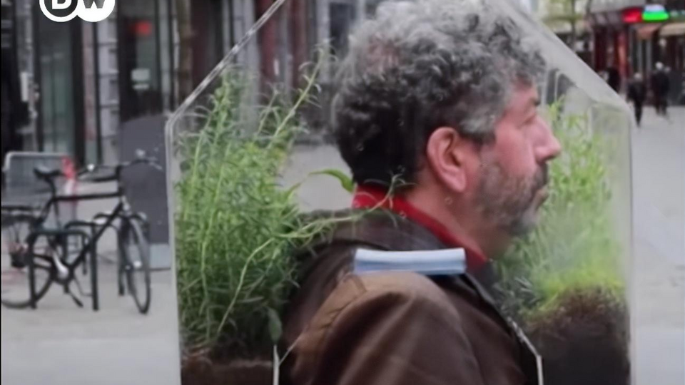 Ідея портативного оазису з'явилася в художника 15 років тому