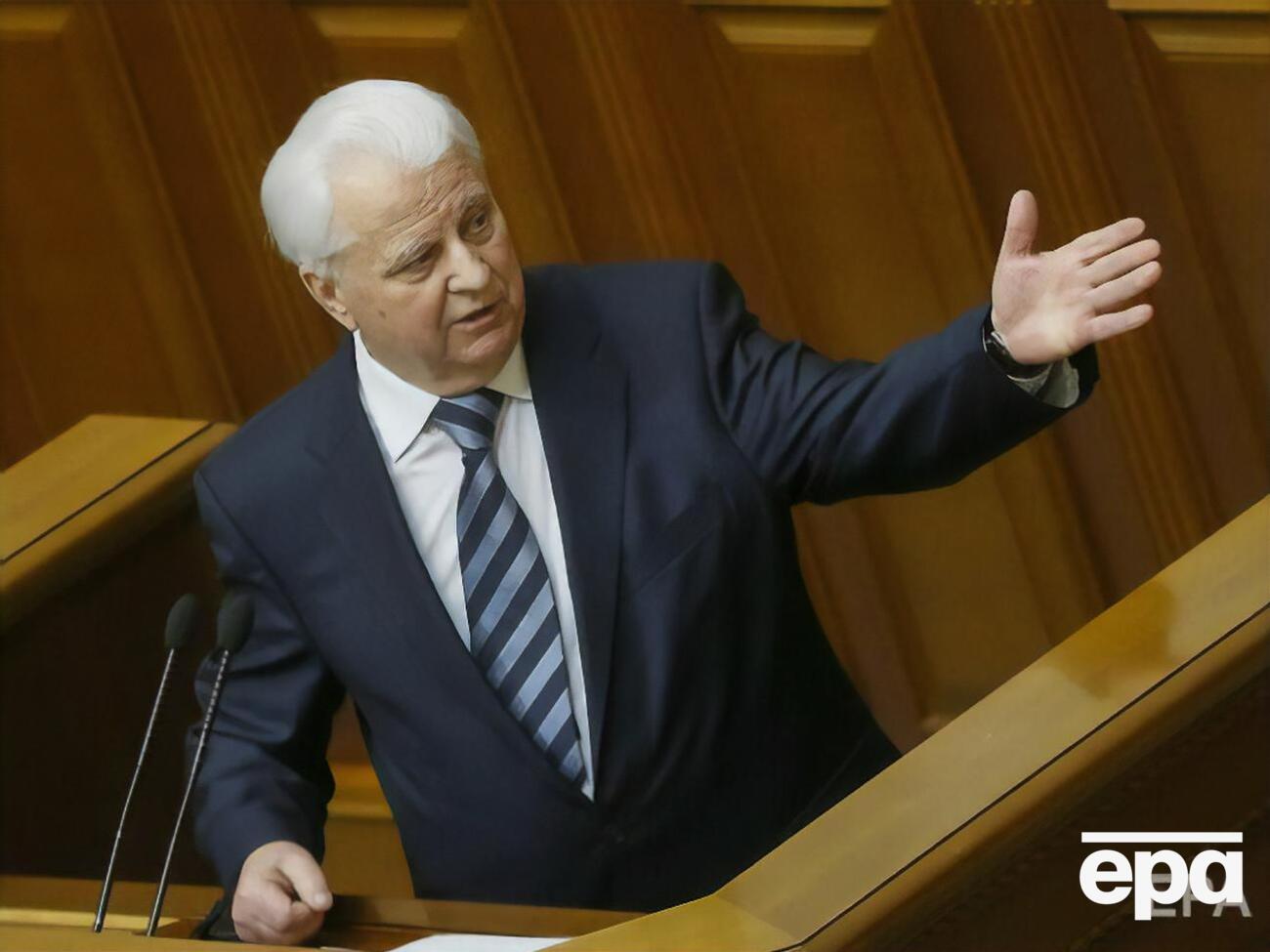 Кравчук: Я можу зробити висновок, що в цілому була підтримана пропозиція не тільки про припинення вогню у зв'язку з пасхальними святами, але й досягнення всеосяжної тиші