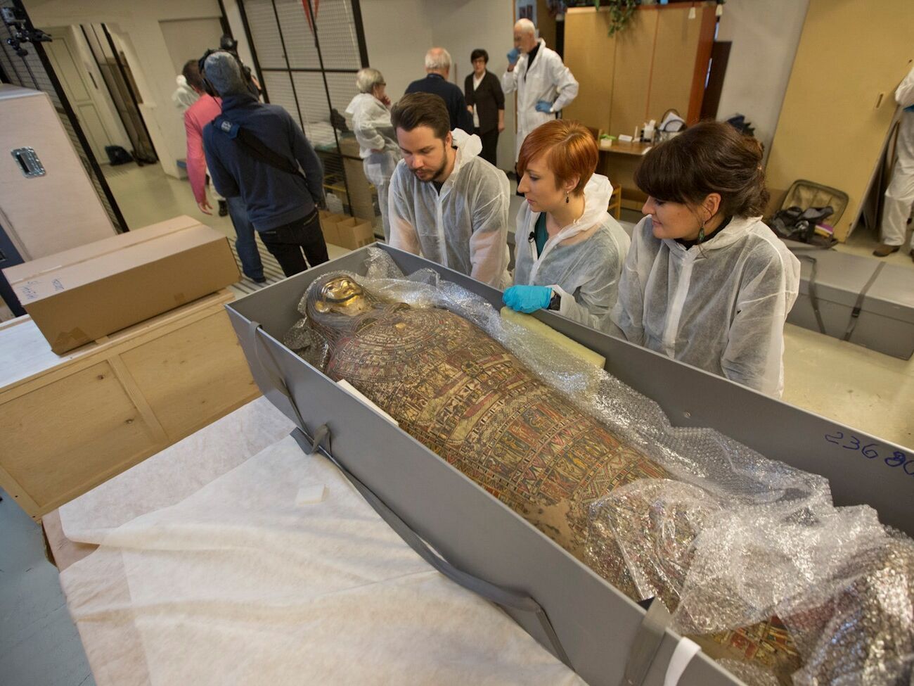 Раньше считалось, что в саркофаге &ndash; мужчина