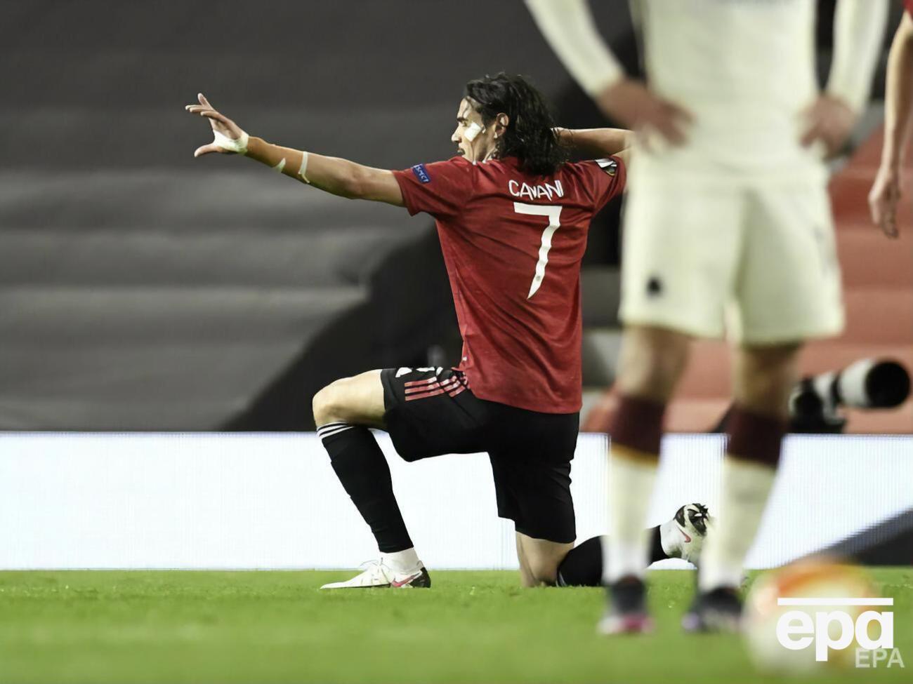 Кавані двічі забив сам і двічі асистував у матчі МЮ проти "Роми"