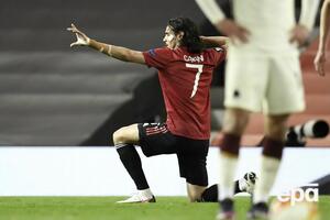 Кавані двічі забив сам і двічі асистував у матчі МЮ проти "Роми"