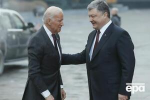 Информация об экспертизе разговора Байдена (слева) и Порошенко (справа) появилась в СМИ 2 апреля