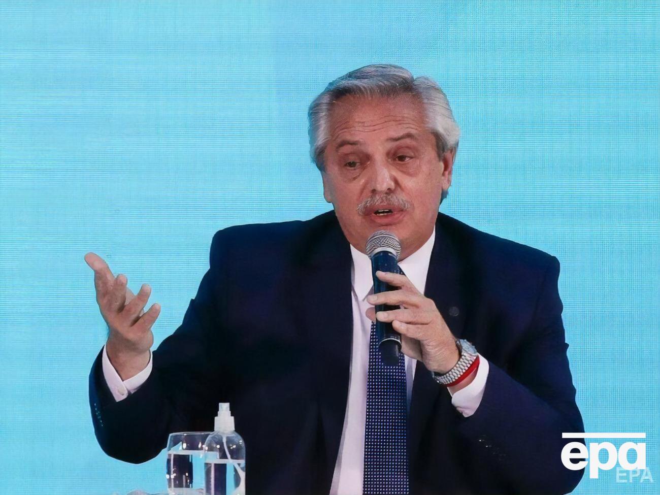 Фернандес повідомив, що вже самоізолювався