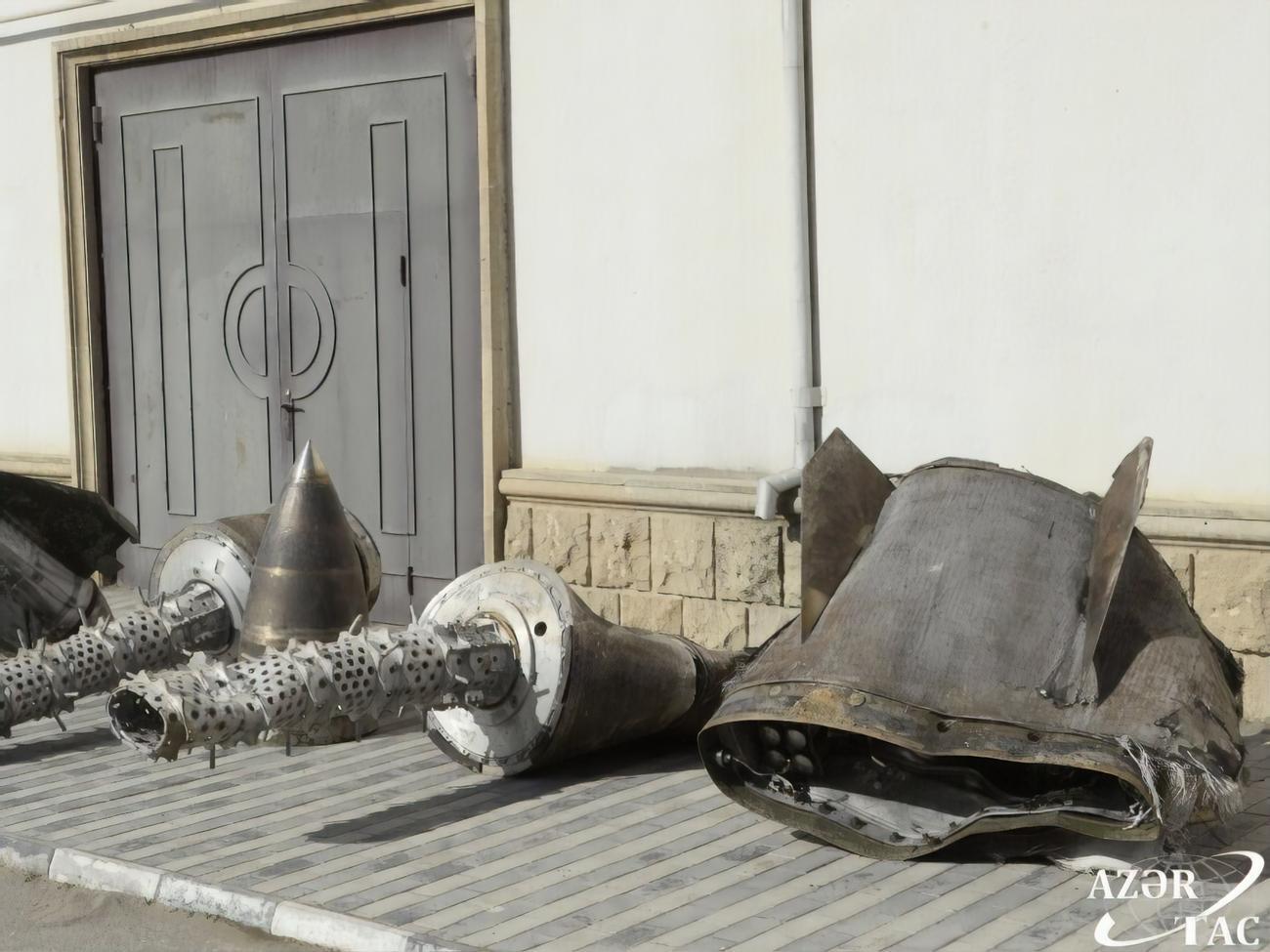 Уламки "Іскандера" показали в Баку