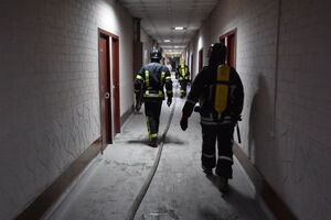 Персонал санаторію загасив пожежу до приїзду рятувальників