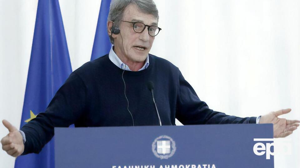 Главе Европарламента Сассоли запретили въезд в РФ