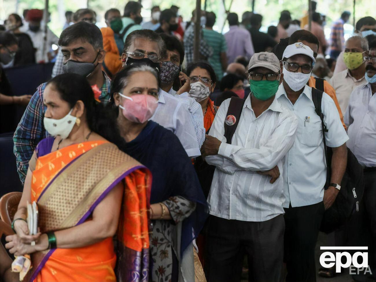 Индия находится на третьем месте в мире по количеству выявленных случаев COVID-19