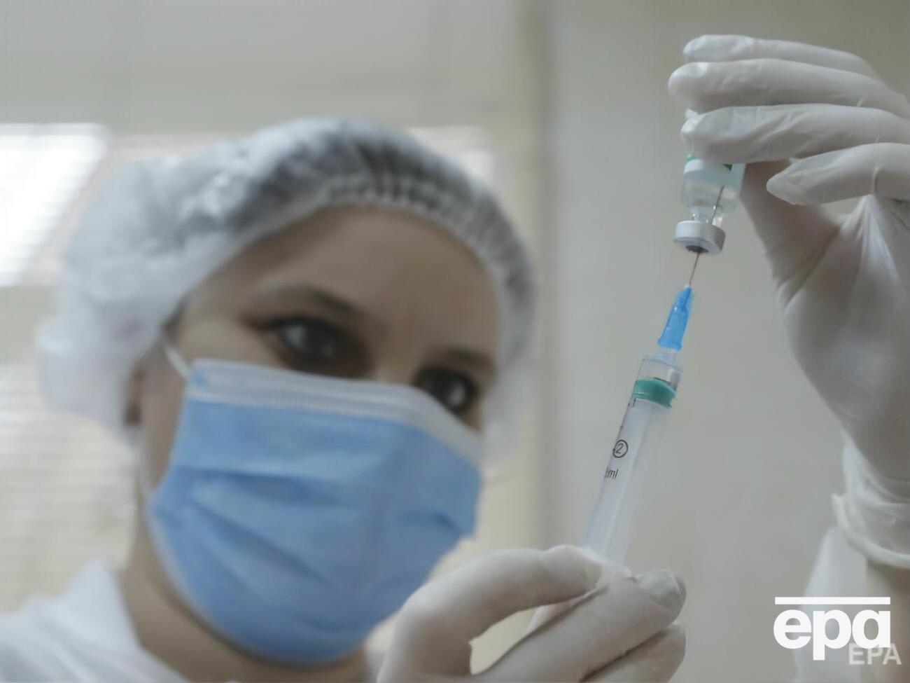 Украинцев прививают с 24 февраля