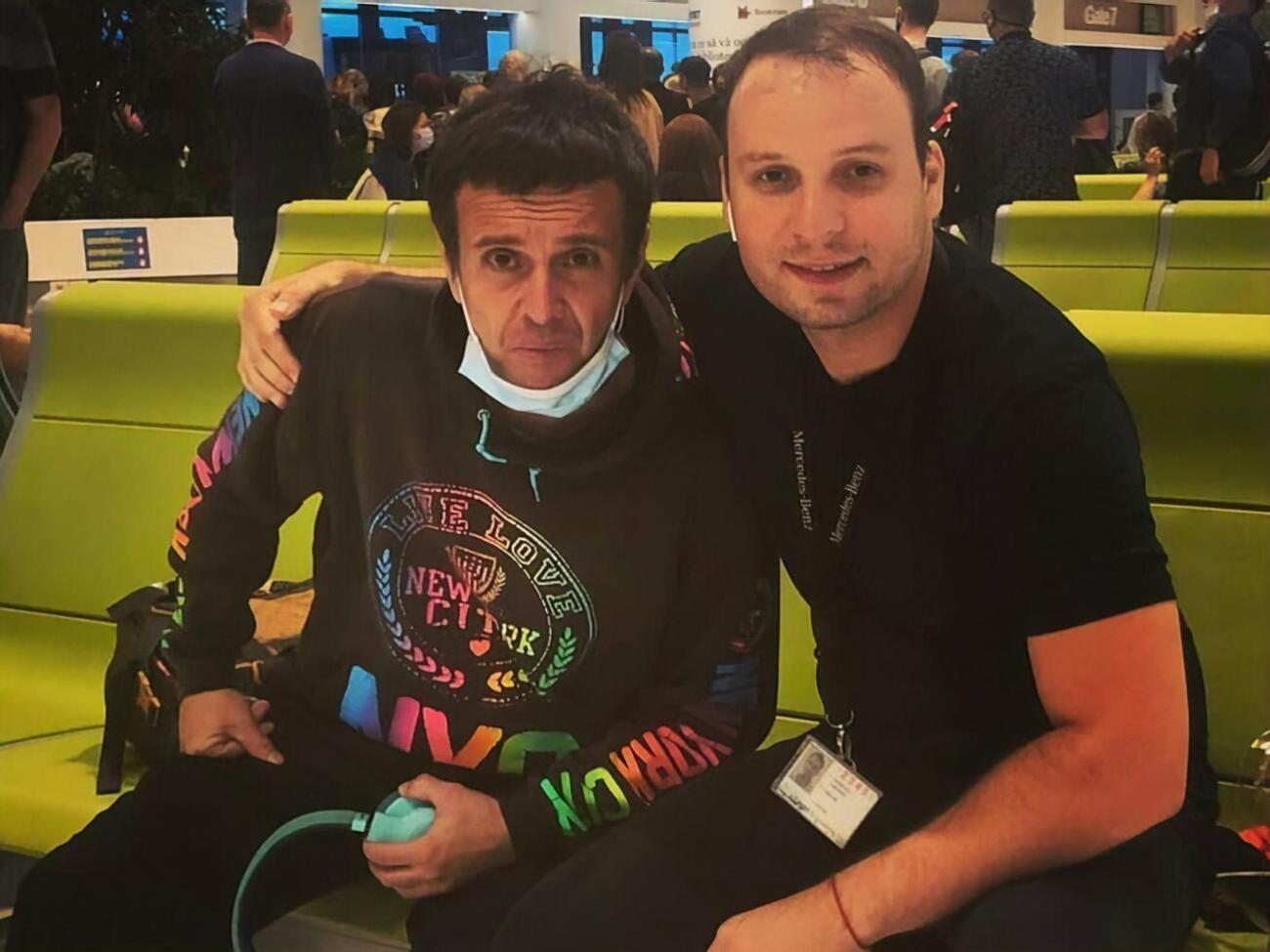 У Губіна (ліворуч) неврологічне захворювання