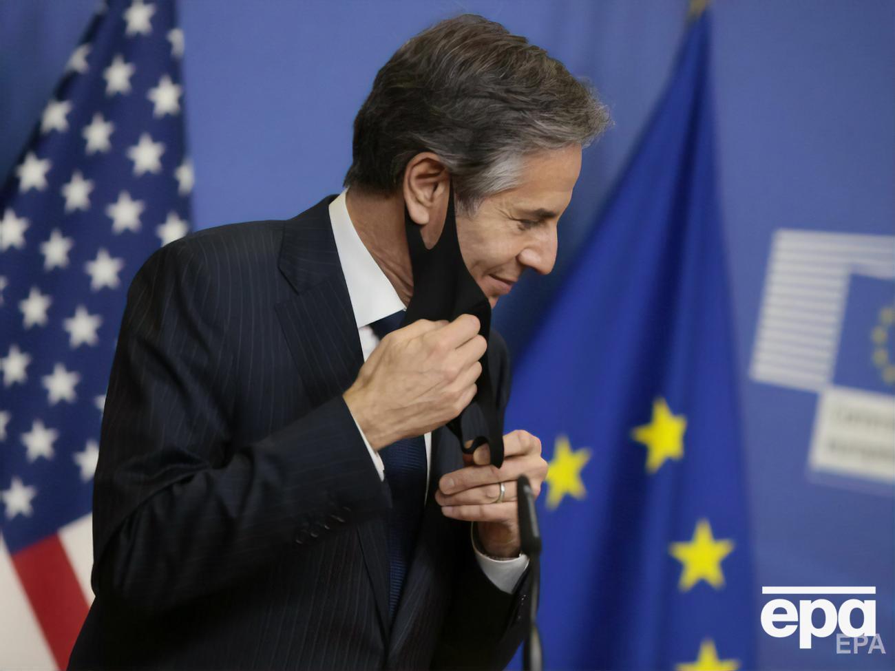 Блинкен последовательно поддерживает Украину