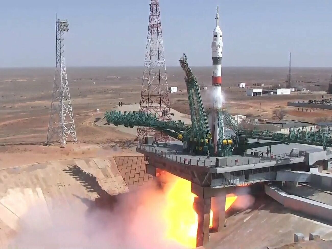 На орбіту корабель вивела ракета-носій "Союз-2.1а"