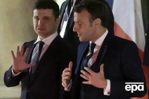 Зеленский и Макрон уже трижды встречались
