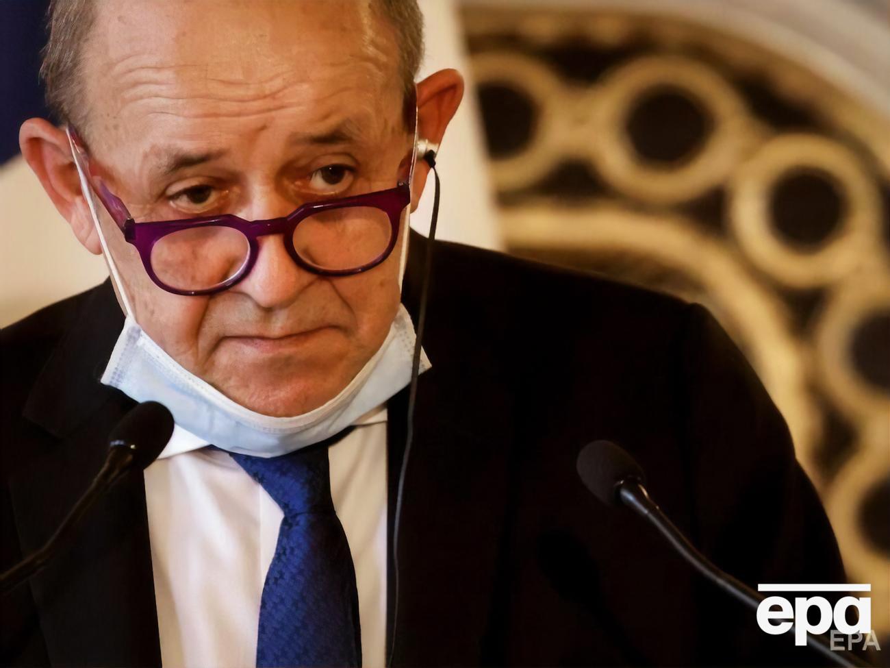 Франція не визнає незаконної анексії Криму Росією, підкреслив Ле Дріан