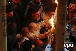 1 травня в храмі Гробу Господнього в Єрусалимі зійшов Благодатний вогонь