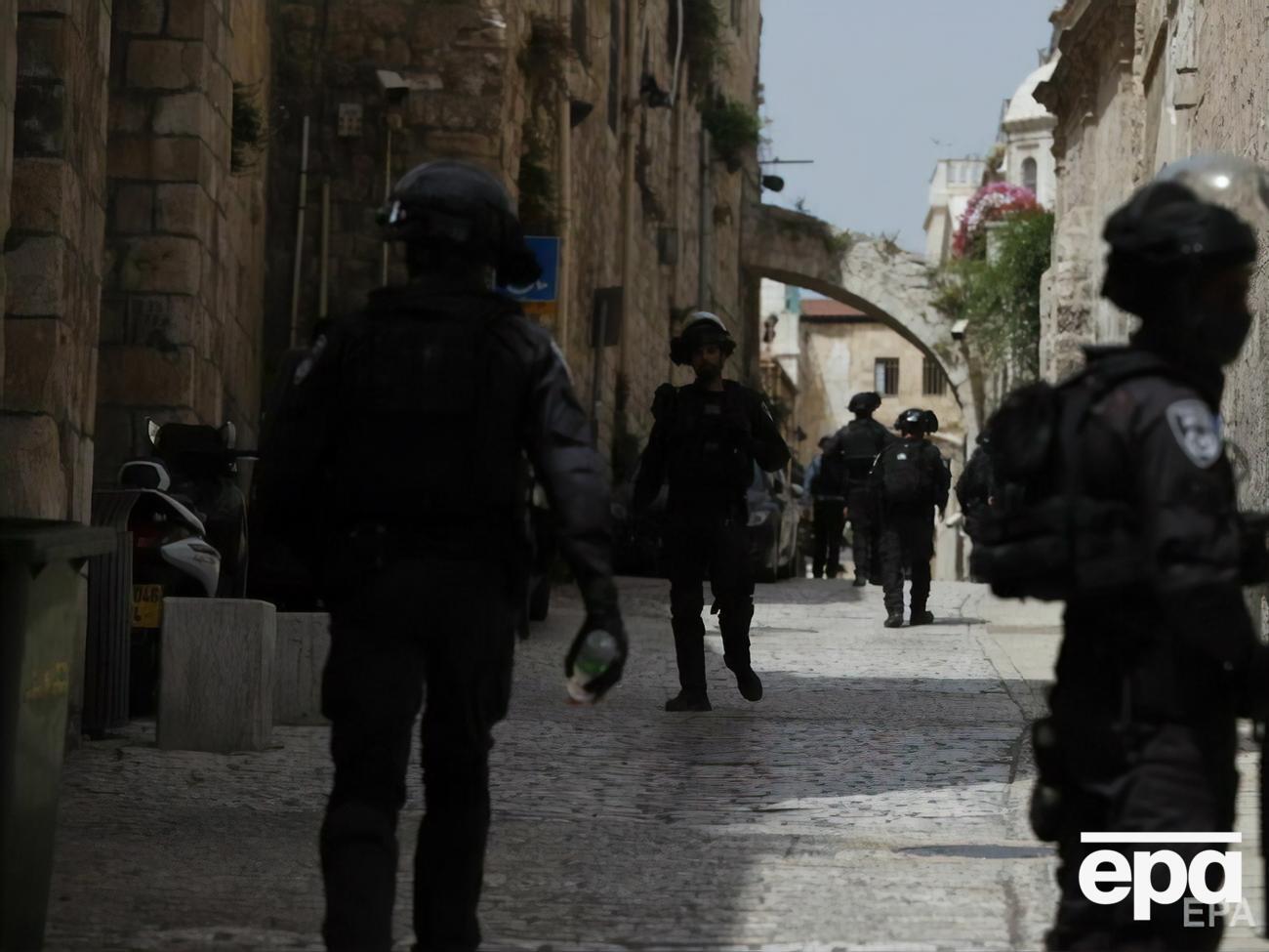 В результате протестов пострадало более 20 израильских полицейских