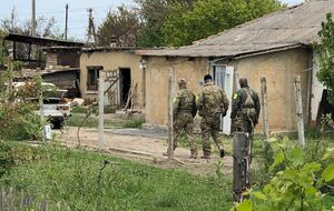 Во время обыска дома была супруга убитого с двумя детьми