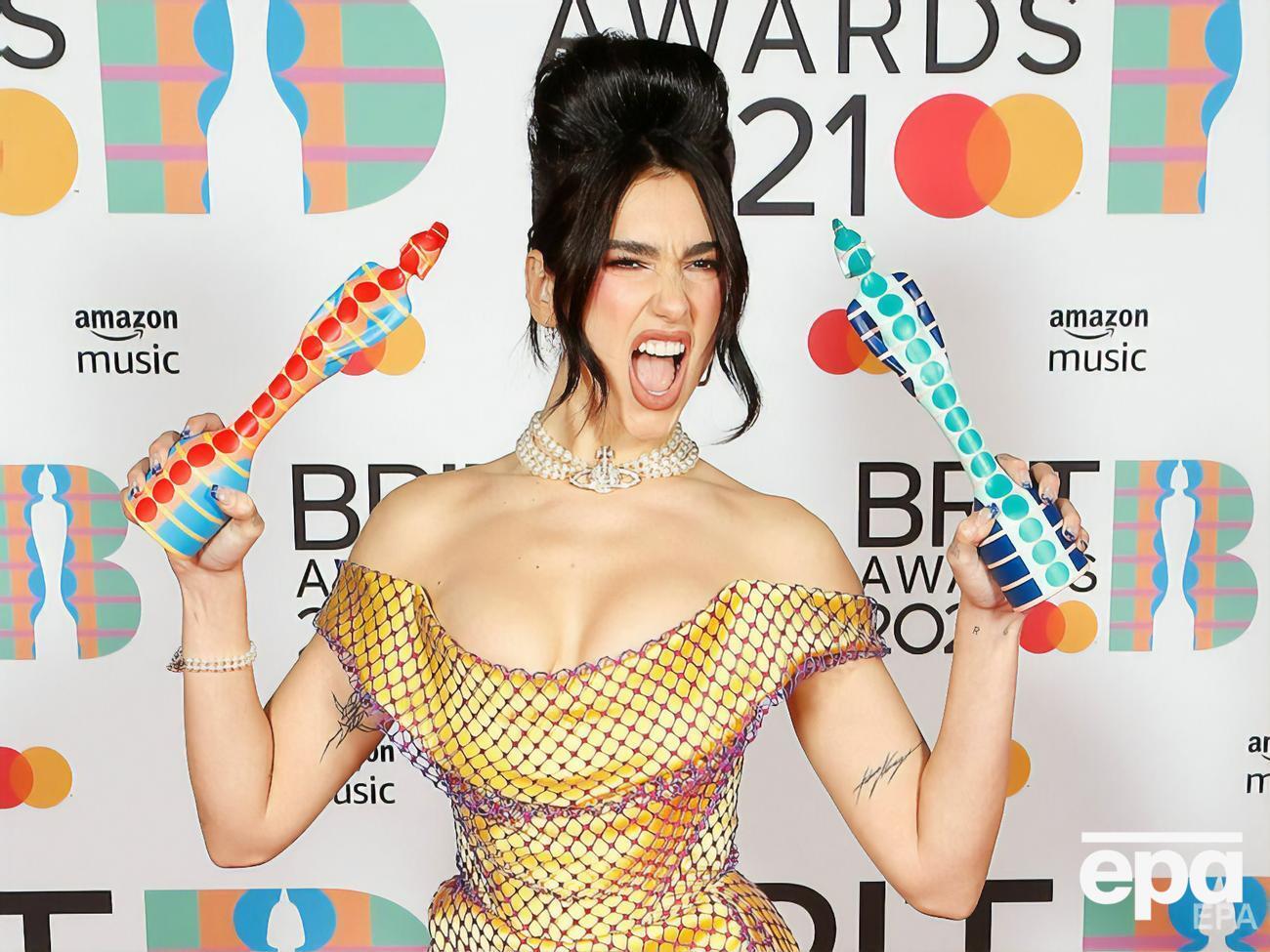 Дуа Липа стала дважды лауреатом премии&nbsp;Brit Awards 2021