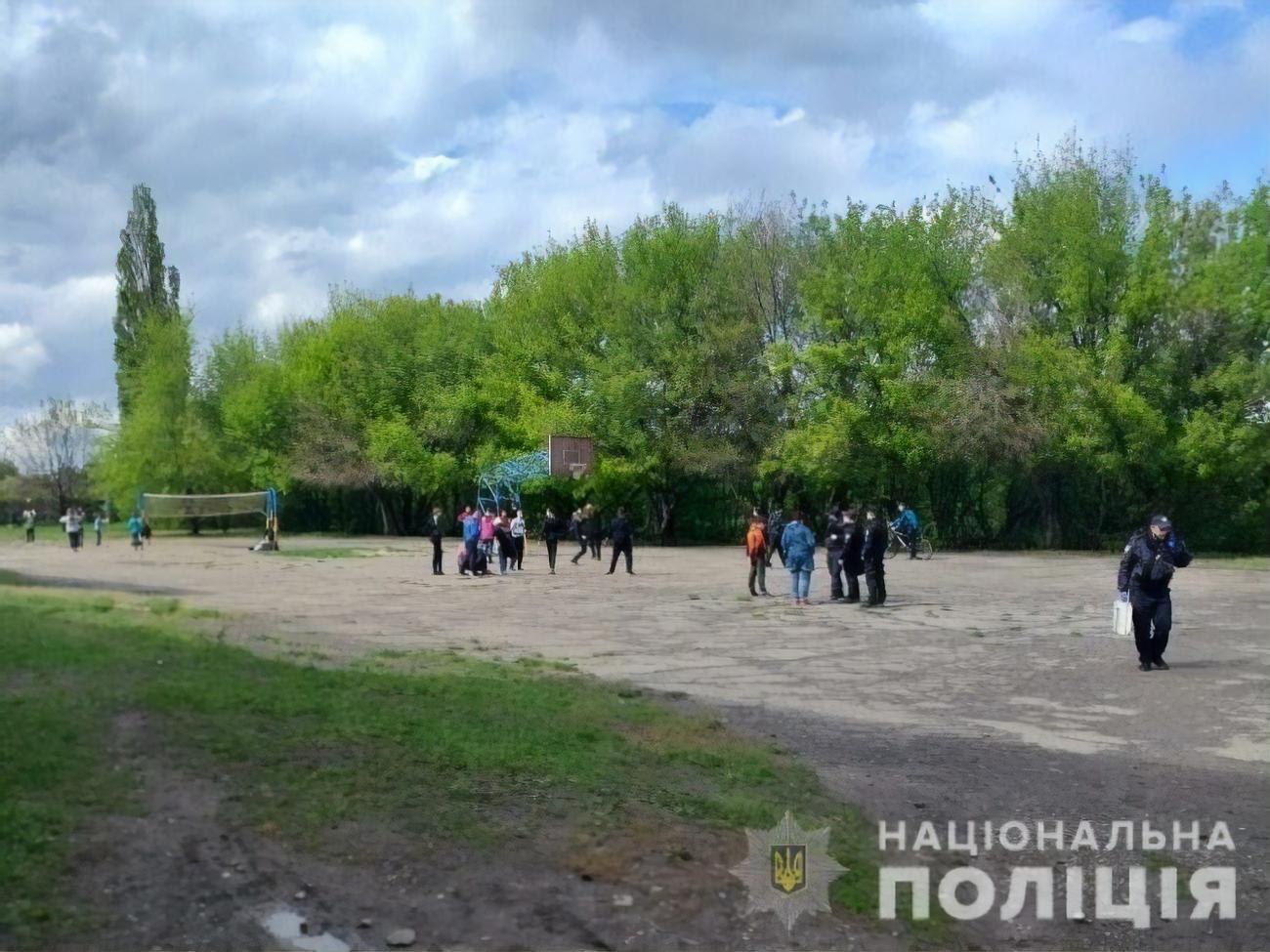 Конфлікт стався на шкільному спортмайданчику