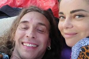 Корольова заявила, що її чоловік "круто малює"