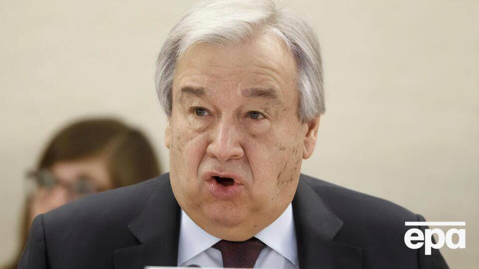Генсек ООН прокоментував загострення палестино-ізраїльського конфлікту