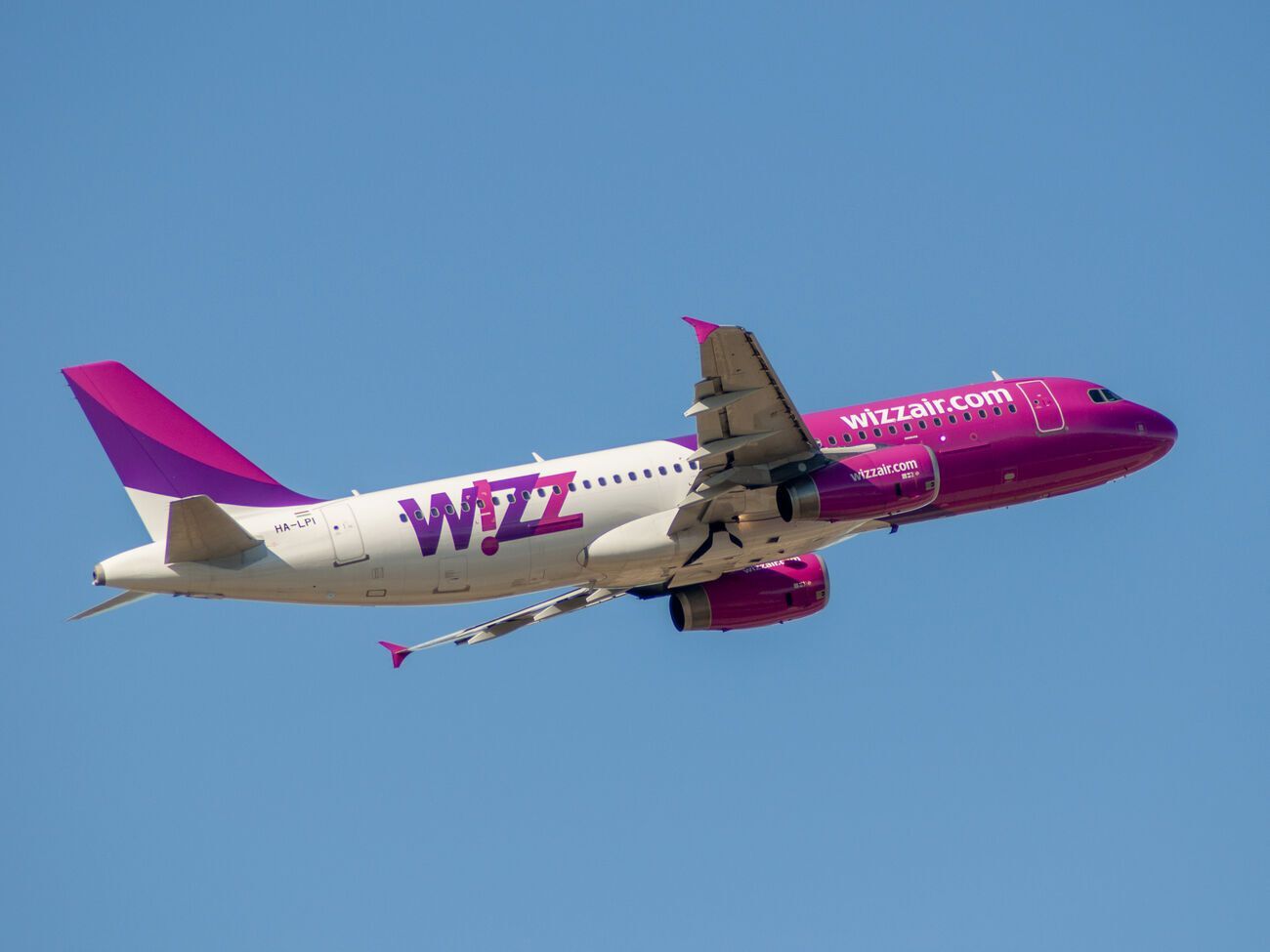Wizz Air совершает полеты в/из аэропорта Киев по 36 направлениям