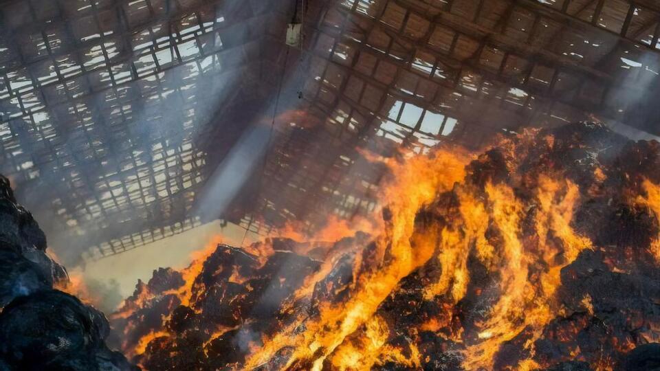 Ущерб от поджога фермы оценили в 150 тыс. руб.