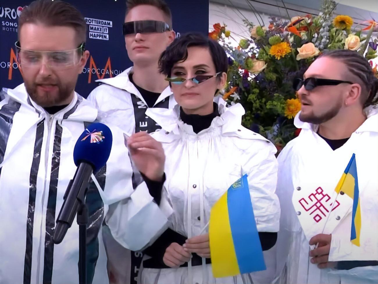 На церемонії відкриття були присутні й українські музиканти