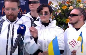 На церемонії відкриття були присутні й українські музиканти