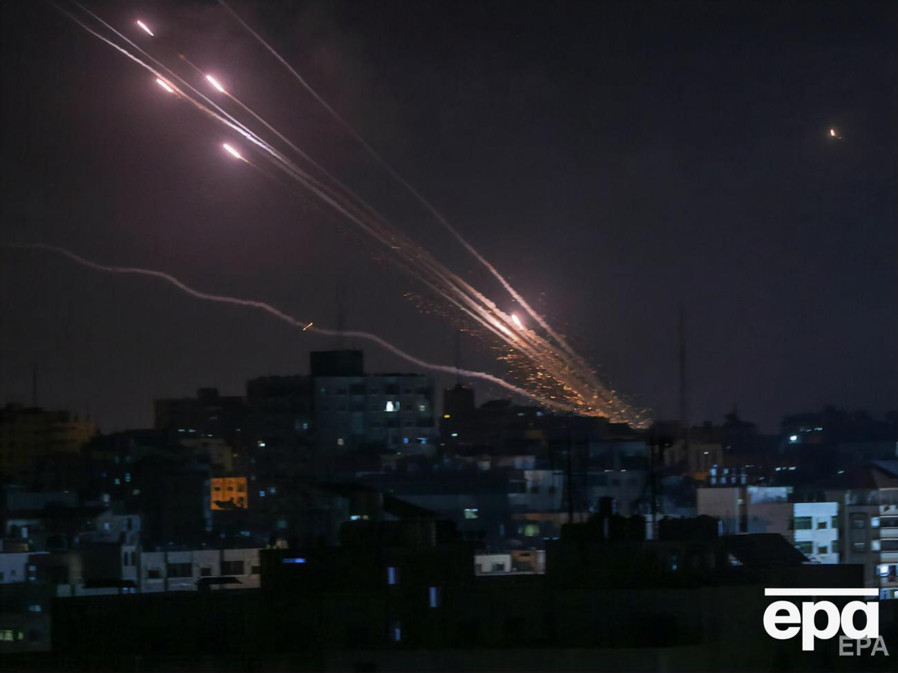 Ракеты были запущены из сектора Газа