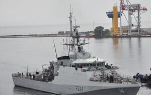 У Чорне море HMS Trent зайшов 16 травня