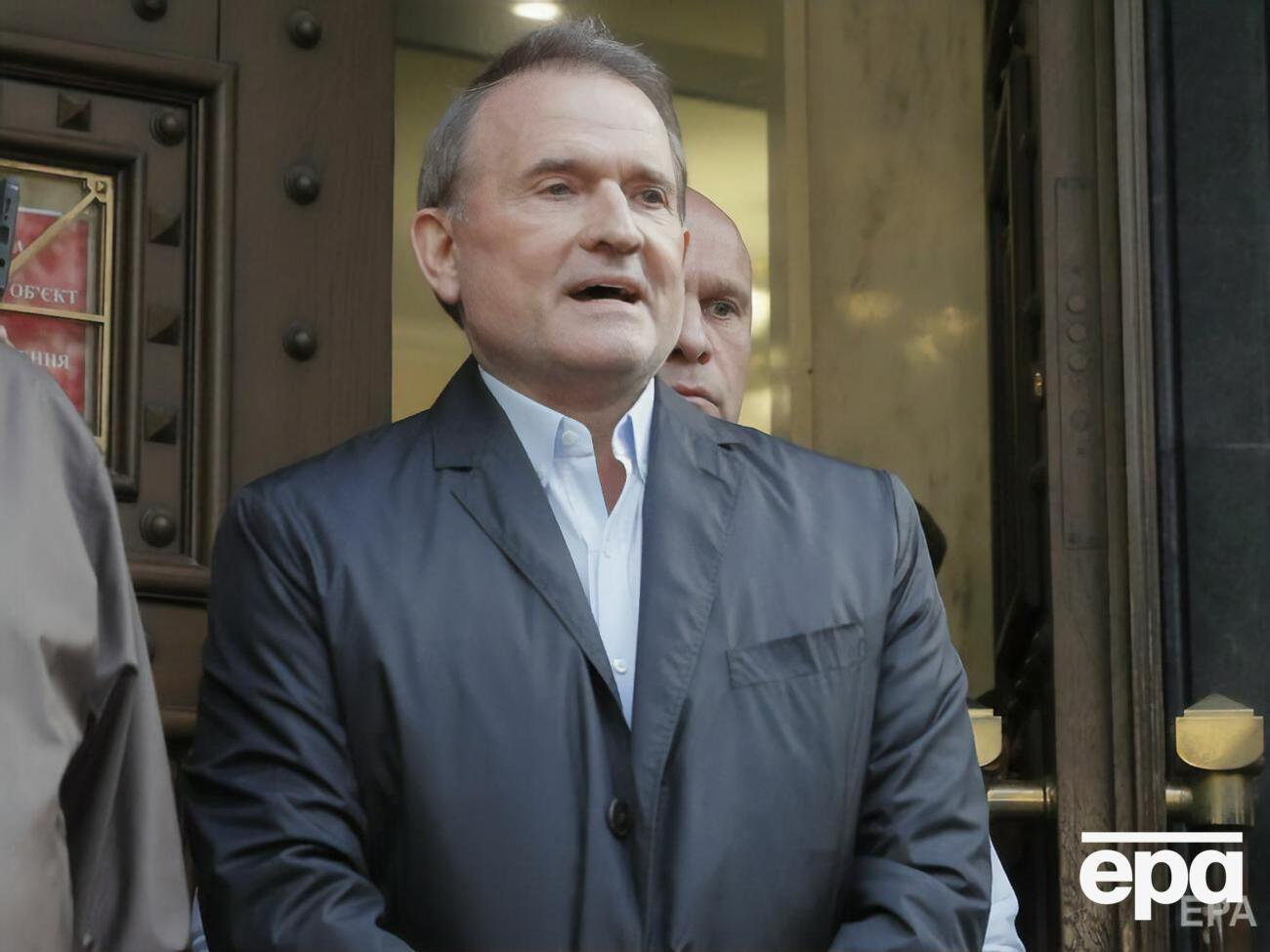 Прокуроры настаивают на содержании Медведчука (на фото) под стражей