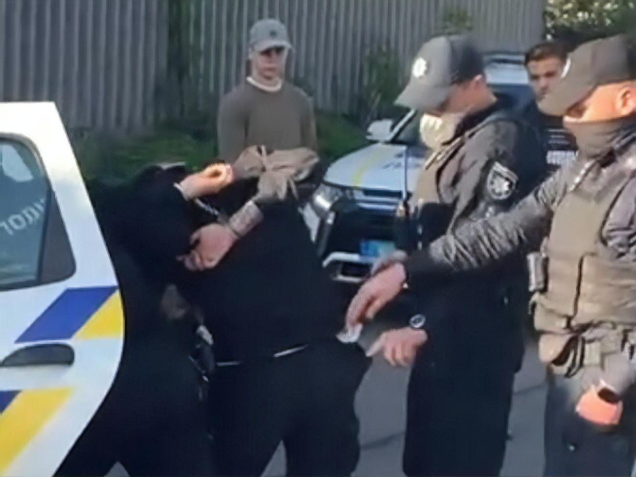 В полиции сообщили, что вернули задержанному деньги, которые у него выпали