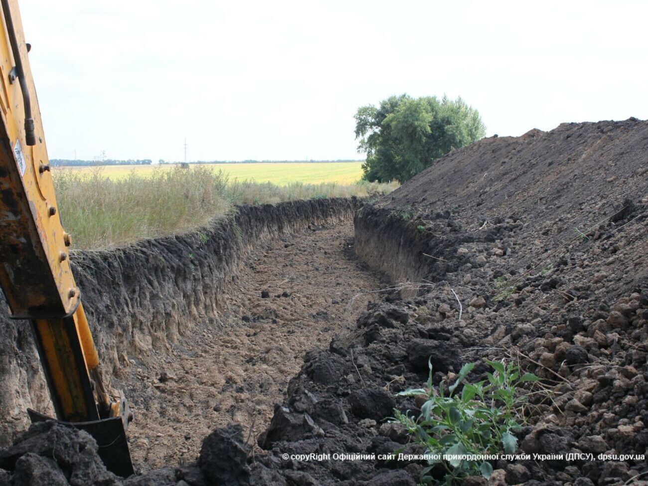 Реализация проекта "Стена" началась в 2014 году в Харьковской области