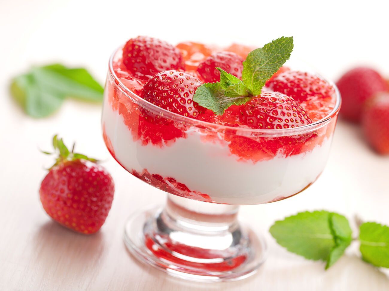 Десерт необходимо выдержать два часа в холодильнике