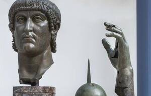 Основна частина статуї була в Капітолійському музеї Рима