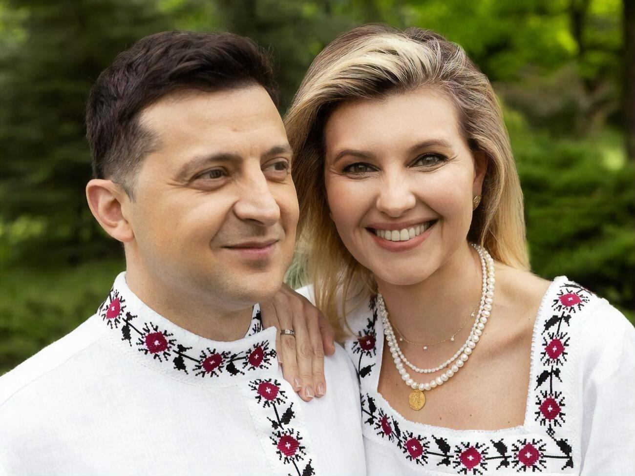 Супруги Зеленские: С Днем вышиванки!