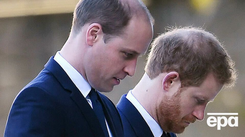 Брати Вільям і Гаррі – діти принцеси Діани та принца Чарльза