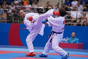 Горуна вырвал волевую победу в финале чемпионата Европы по карате