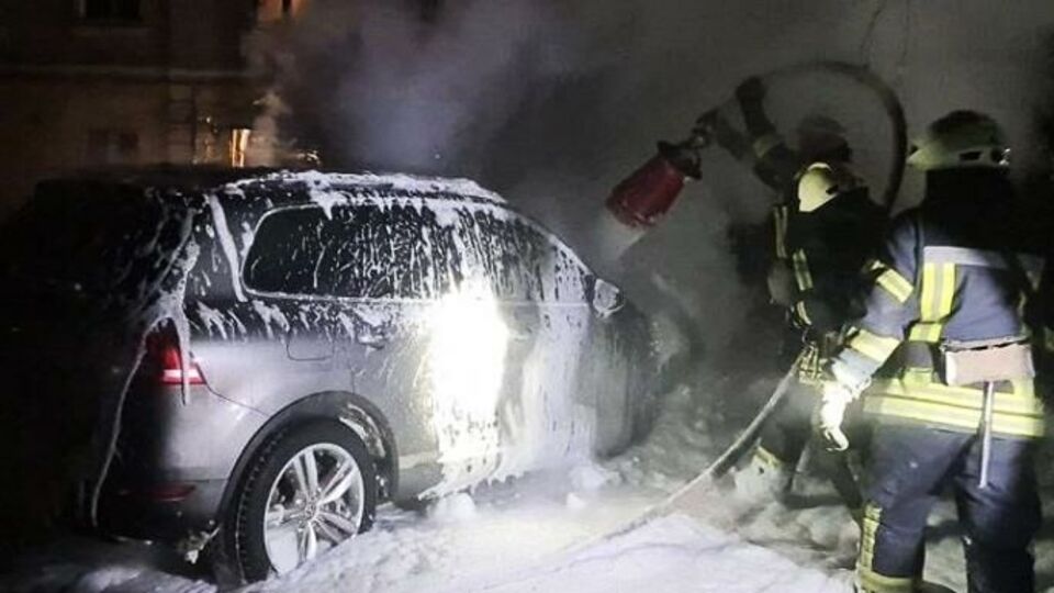 Авто Антоненка підпалили в лютому