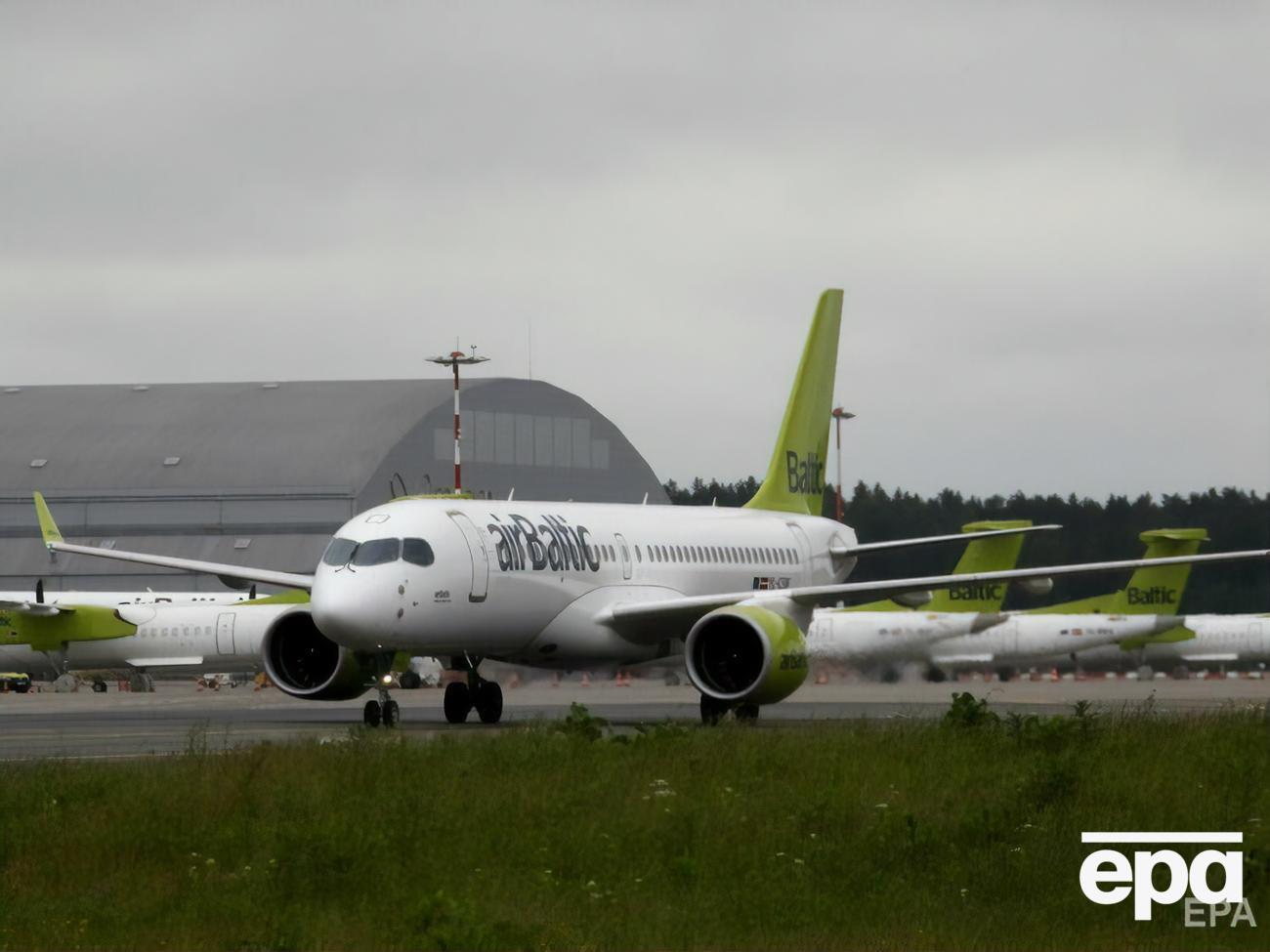 AirBaltic решила пока не летать над Беларусью